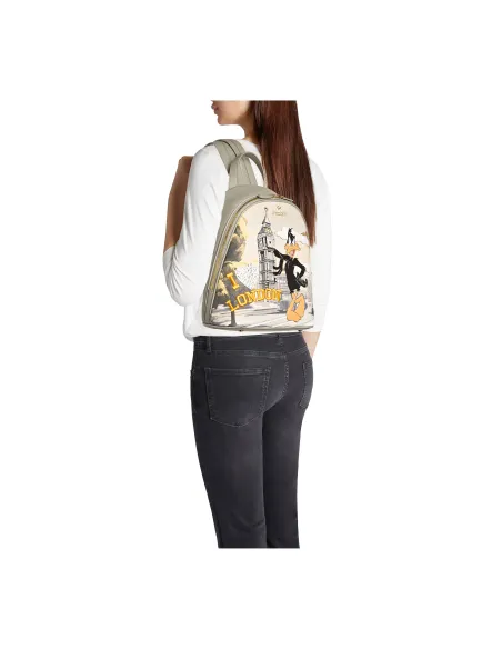 Braccialini Looney Tunes Rucksack London Daffy Duck