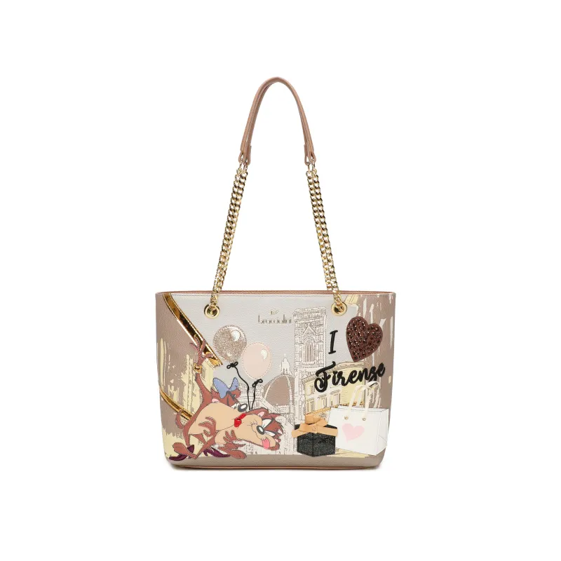 Braccialini Looney Tunes shopping bag Florence