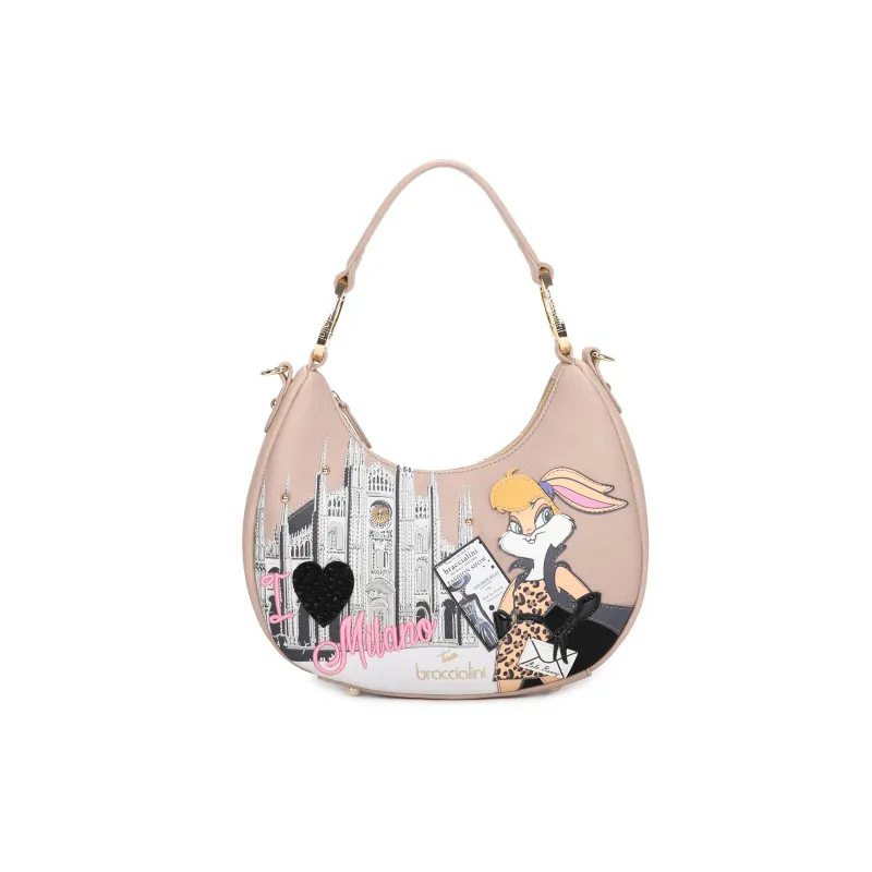Borsa a spalla Cartoline looney tunes