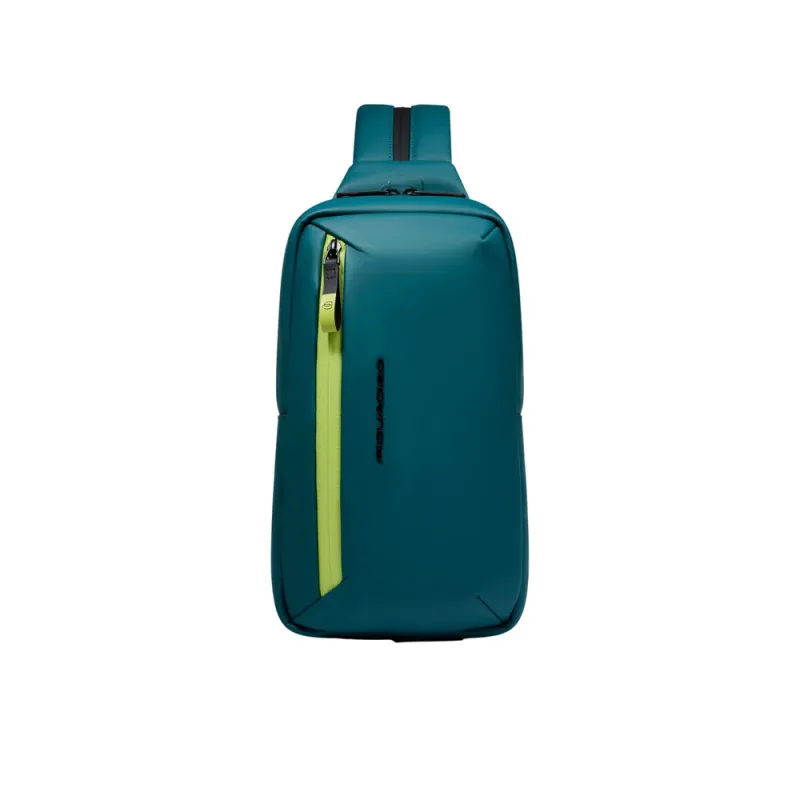 Piquadro C2OW Umhängetasche/Rucksack, teal