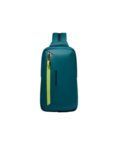 Piquadro C2OW Umhängetasche/Rucksack, teal