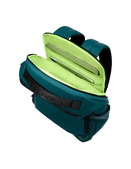 Piquadro Corner Rucksack  15,6" Laptop | Wasserabweisend & Erweiterbar, teal