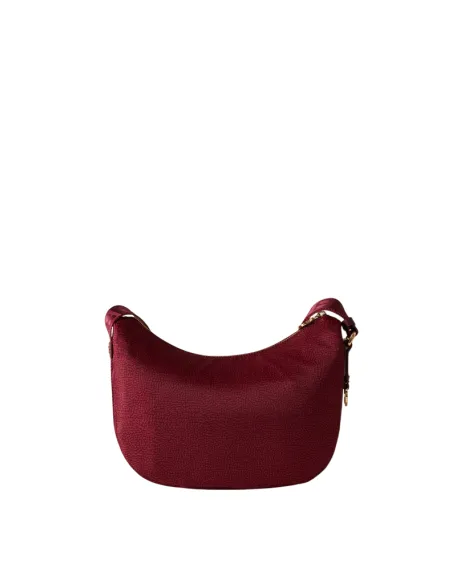 Borbonese luna bag small, merlot