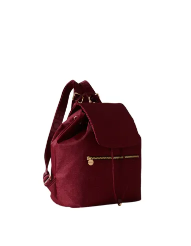 Borbonese Damenrucksack mit Klappe,...