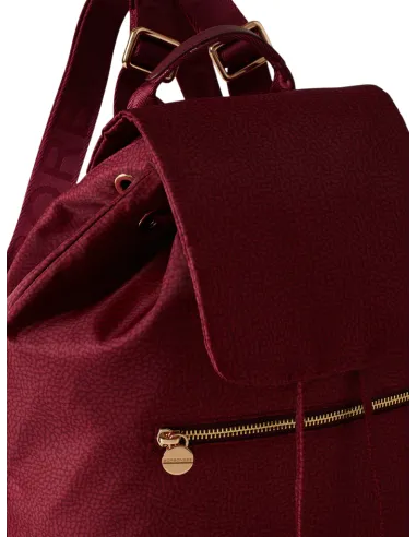 Borbonese Damenrucksack mit Klappe,...