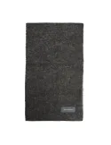 Sciarpa uomo double-face Piquadro, nero-grigio