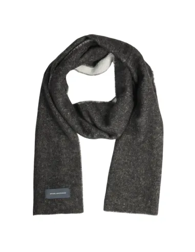 Piquadro double-face men's scarf,...