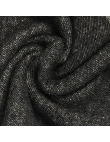 Sciarpa uomo double-face Piquadro, nero-grigio