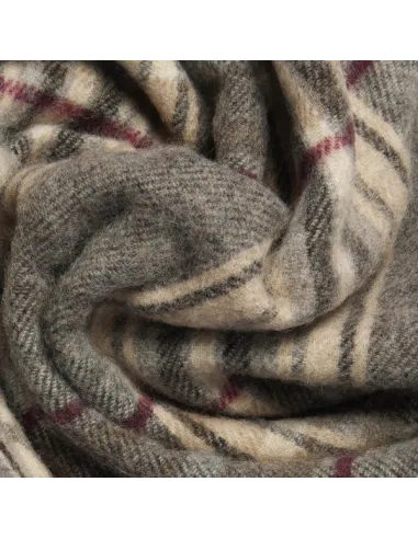 Piquadro men's scarf with madras...