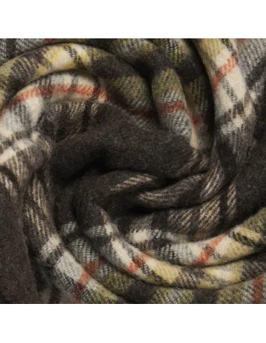 Piquadro men's scarf with madras...