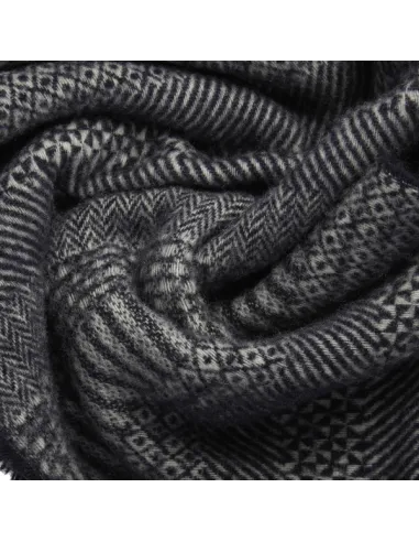 Piquadro men's scarf in pure wool,...