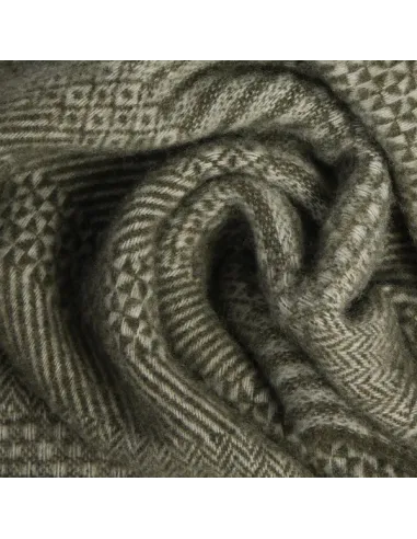 Piquadro men's scarf in pure wool,...