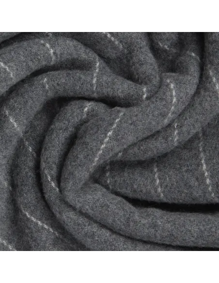 Piquadro men's scarf in 100% pure wool, blue