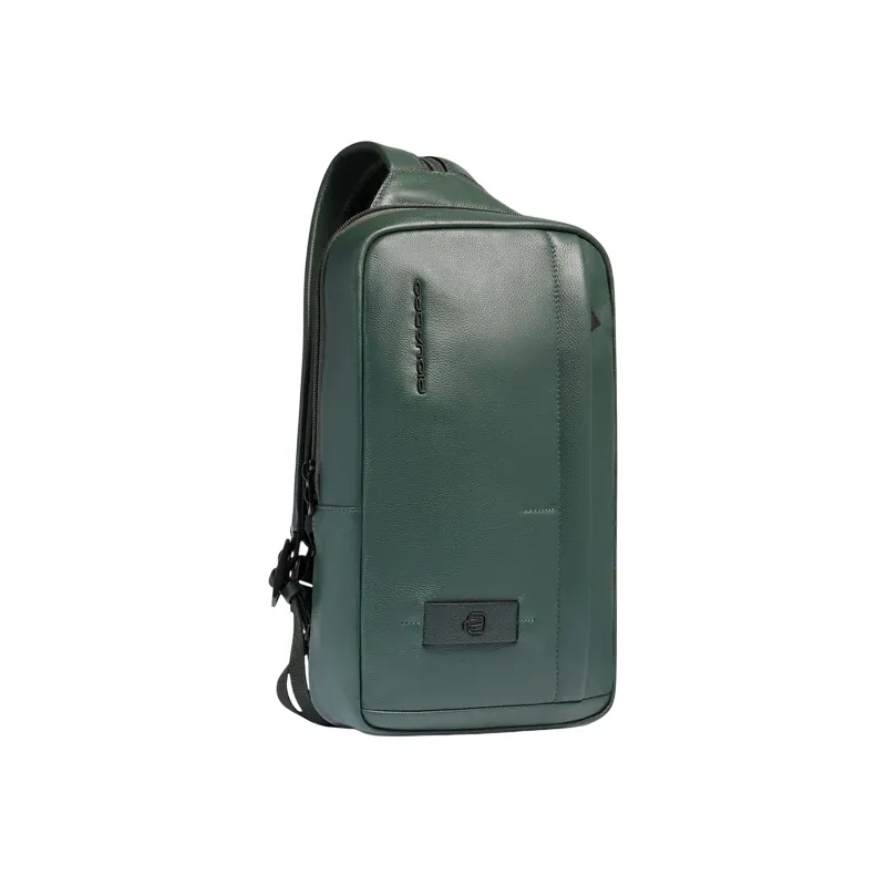 Piquadro Russel Herren-Umhängetasche-Rucksack aus Leder... 2