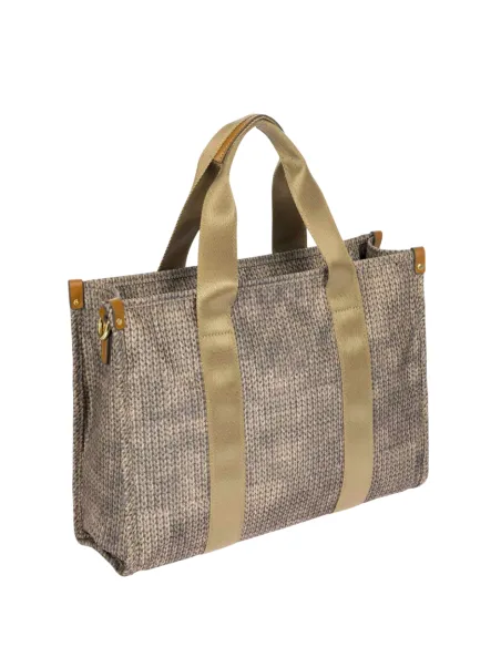 Bric's Opera Tasche X-Collection aus recyceltem Stoff, wool nut