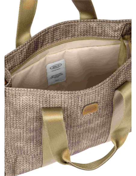 Bric's Opera Tasche X-Collection aus recyceltem Stoff, wool nut