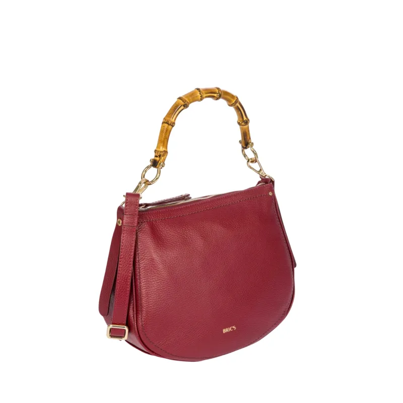 Bric's Gondola shoulder bag, ruby red 2