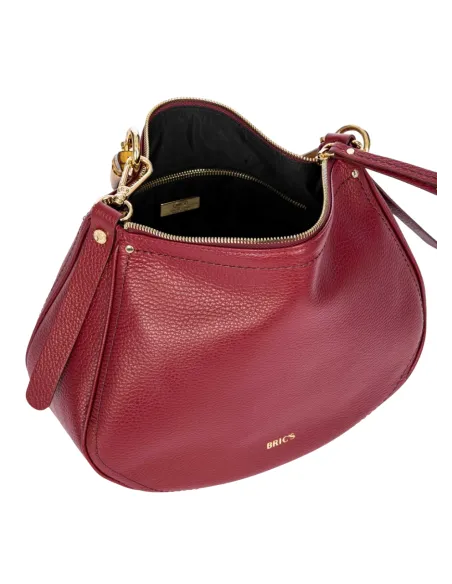 Bric's Gondola shoulder bag, ruby red