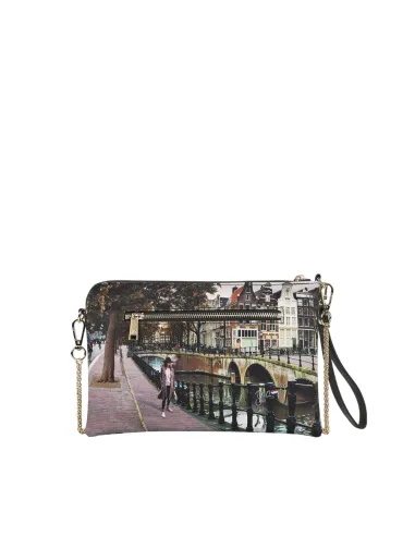 Pochette con manico e catena Ynot,...