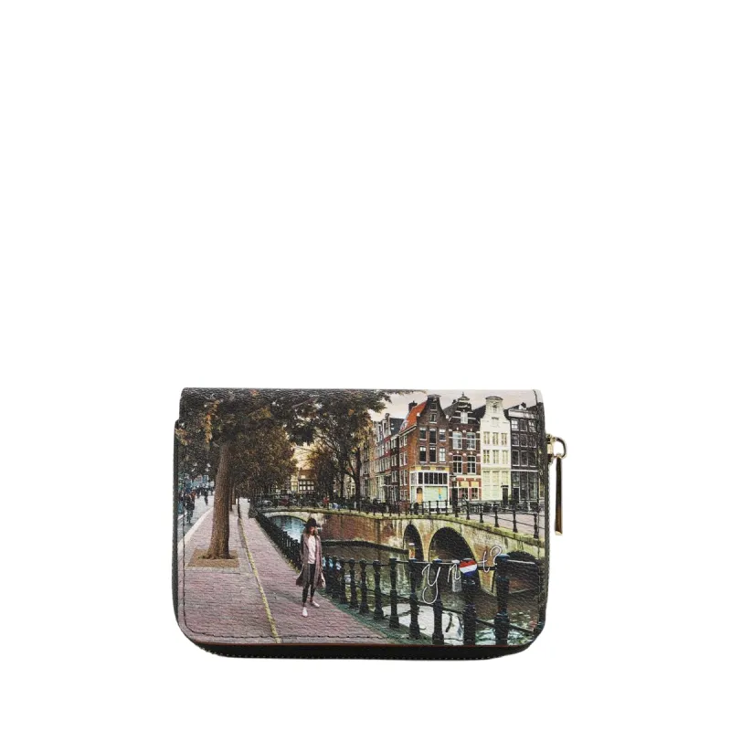 Portafogli donna medio Ynot, Amsterdam Bridge