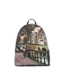 Zaino donna con due comparti Ynot, Amsterdam Bridge