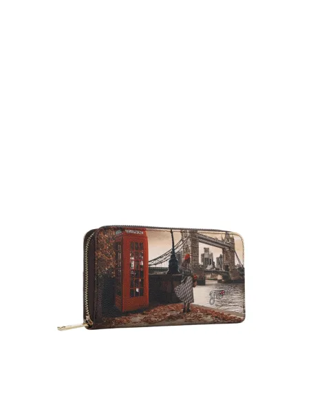 Ynot Yes Bag womens zip around wallet elegant and functional design, London Bridge