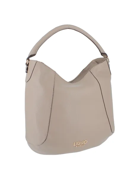Liu Jo Womens Shoulder Bag with Short Strap, taupe