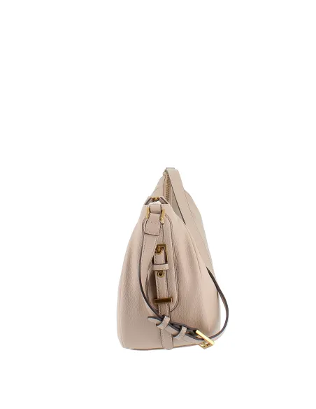 Liu Jo Medium Womens Shoulder Bag with Adjustable Strap, beige