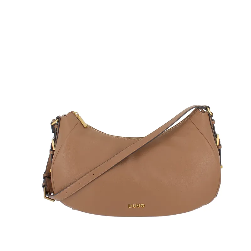 Borsa a spalla media Liu Jo, marrone