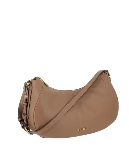 Liu Jo Damen Schultertasche Mittelgross mit Verstellbarem Riemen, suede