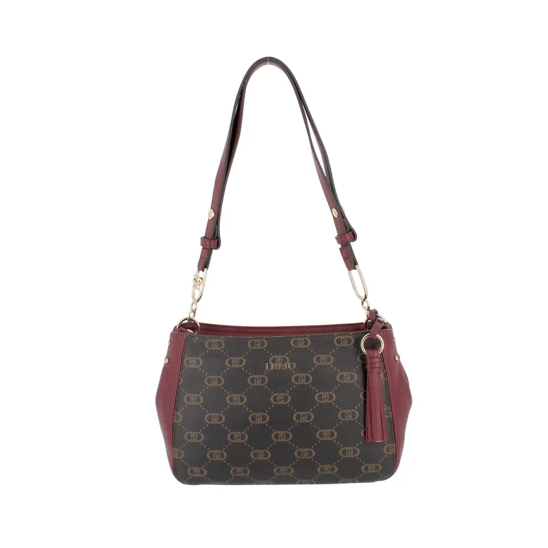 Liu Jo shoulder bag with pebble texture adjustable strap...