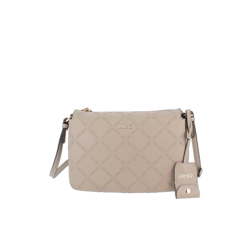 Liu Jo Kleine Umhangtasche mit Verstellbarem Riemen, taupe