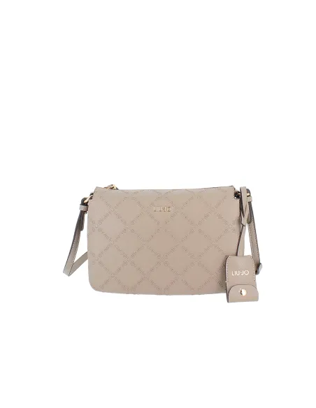 Liu Jo Small Crossbody Bag with Adjustable Strap, taupe