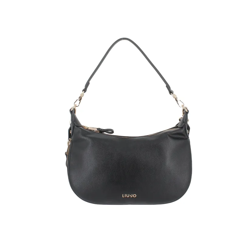 Liu Jo Better Medium Expandable Womens Shoulder Bag, black