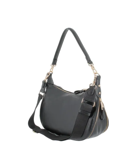 Liu Jo Better Mittelgrosse Expandierbare Damen Tasche, schwarz