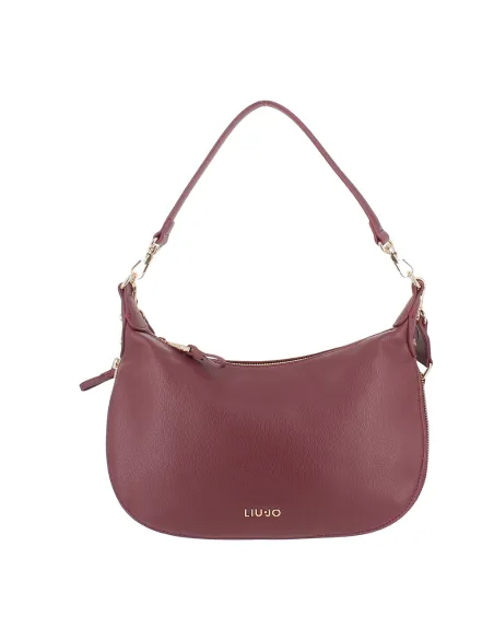 Liu Jo Better Medium Expandable Womens Shoulder Bag, red wine