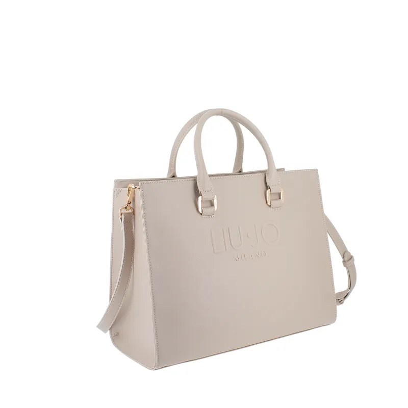 Liu Jo Mittelgrosse Damen Handtasche, sand 2