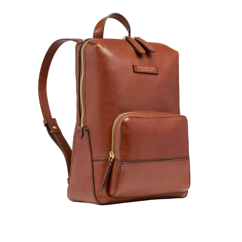 Mittelgroßer Damen-Rucksack The Bridge Iolanda, braun 2