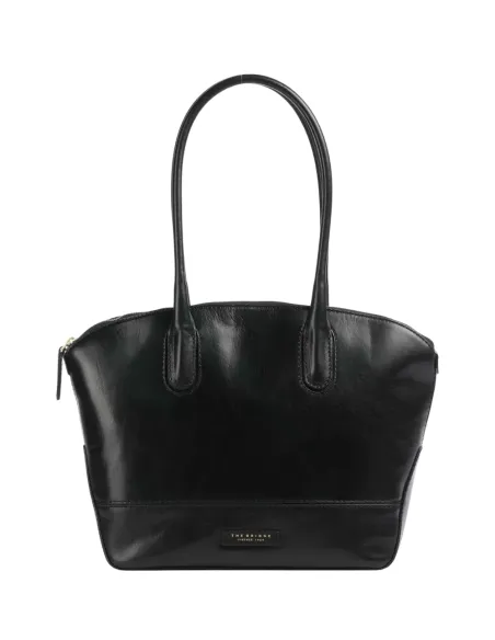 The Bridge Iolanda Shopper aus Leder, schwarz