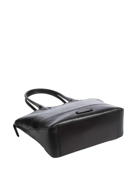 The Bridge Iolanda Shopper aus Leder, schwarz