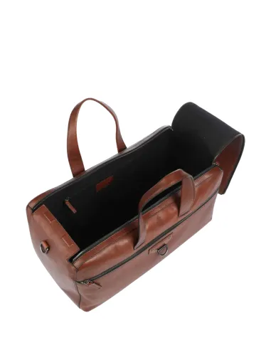 The Bridge Iacopo leather duffle bag