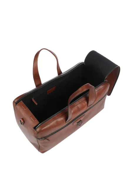 The Bridge Iacopo leather duffle bag