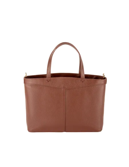 Piero Guidi leather handbag, brown