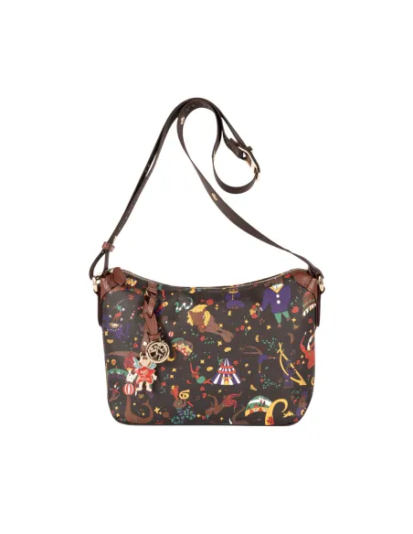 Borsa a tracolla Piero Guidi Beatrice Magic Circus, marrone