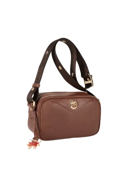 Tracollina in pelle Piero Guidi Ursula, marrone
