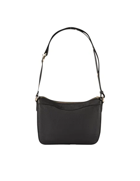 Piero Guidi Women's Calfskin Crossbody Bag, black