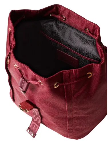 Borbonese Fold Medium Backpack in...