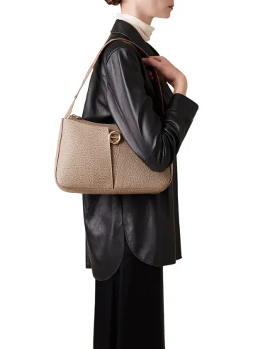 Borbonese Tulip Schultertasche aus OP...