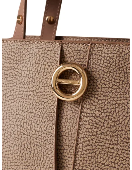 Borsa a bauletto m Borbonese, mushroom