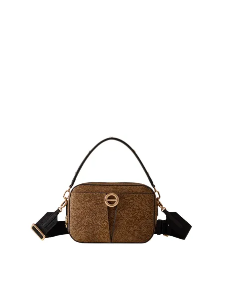 Borsa camera case Borbonese, op naturale nero